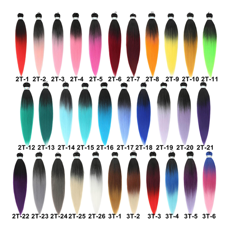 200+ Colors Ombre Jumbo Braid Synthetic Hair Extensions Jumbo Box ...
