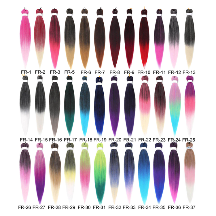 200+ Colors Ombre Jumbo Braid Synthetic Hair Extensions Jumbo Box ...