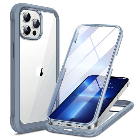 Coque iPhone 13 Pro, Antichoc Housse avec Protection écran Verre Trempé et  Protecteur de Caméra