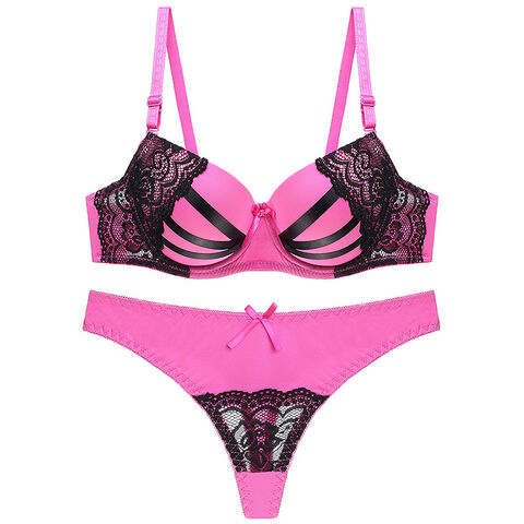 Factory Direct High Quality China Wholesale Women's Sexy Bra Set Ladies  Lace Underwire Push-up Lingerie $3.5 from Shanghai Jspeed Garment Co., Ltd.