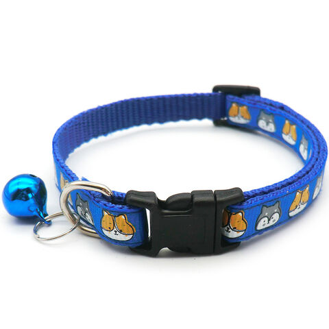 Pet Collar Pet Collar Tag Cat Adjustable Pet Collar with Bell Rhinestone  Shiny Collar for Dog Heavy Duty Collar with Release Buckle Pet Collar Dog