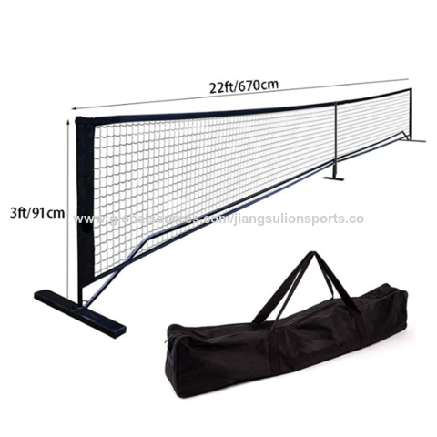 Portable Badminton Net Set Included Carry Bag Portable Tennis Net
