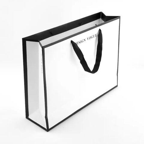 Black Gift Bag Vogue – The Paper Store and More