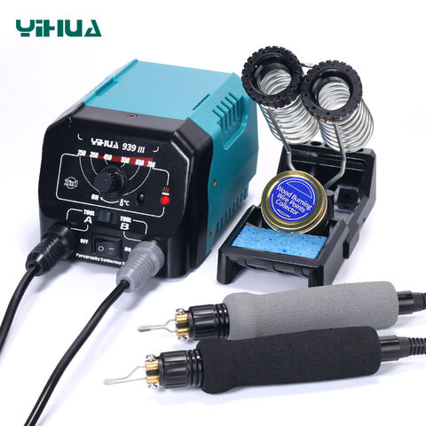 Buy Wholesale China Wooden Burning Kit Diy Tools Craft Temperature Control  Yihua 939-iii Wood Burning Point Iron Soldering Station For Pyrography Art  & Soldering Station at USD 32