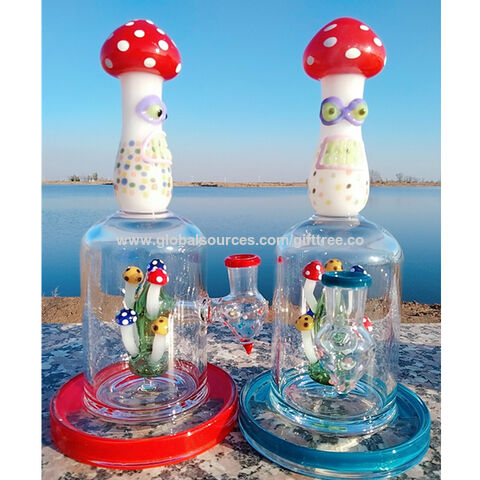 Buy Wholesale China New Design Wholesale 12 Inches 3d Hand Painted Aliens  Astronaut Smoking Water Pipe Luminous Straight Glass Bong Glow In The Dark  & Glass Bong at USD 8.9