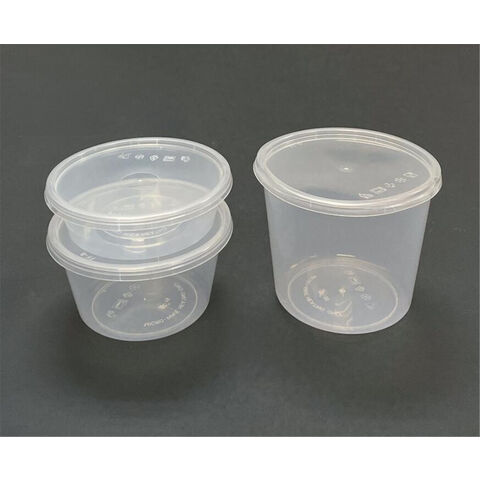 Buy Wholesale China Round 850ml Disposable Pp Plastic Microwave