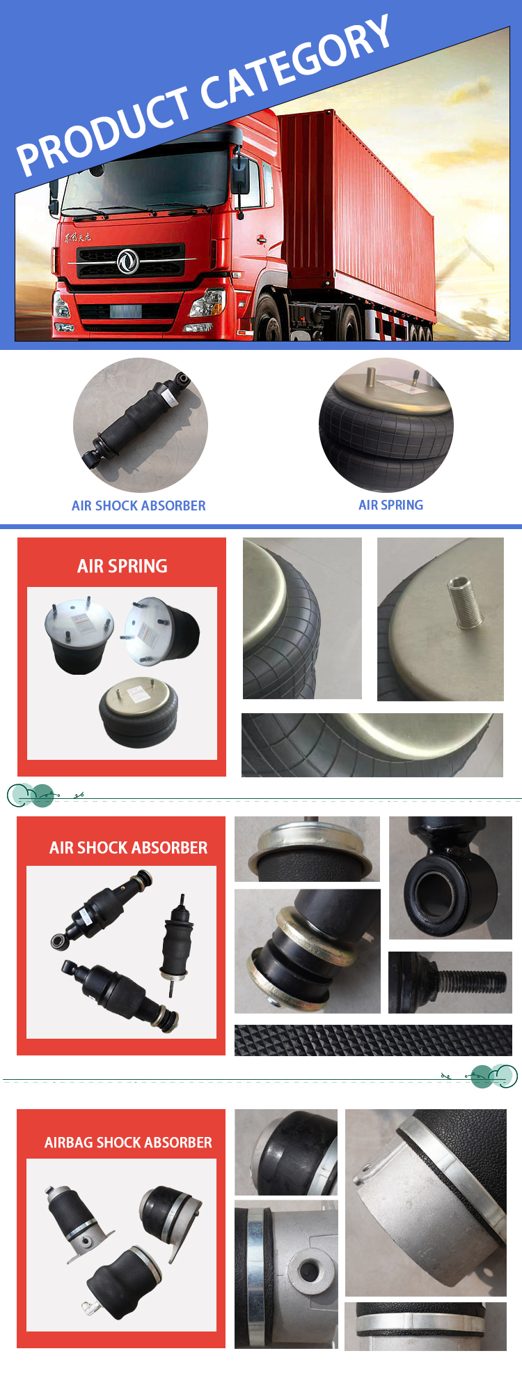 Fascinating Price New Type Custom Truck Parts/air Spring Buy China