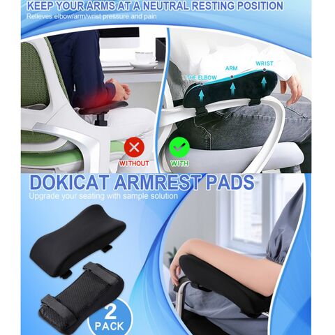 Chair Armrest Cushion, Cooling Gel Armrest Pad, Elbow Pillow