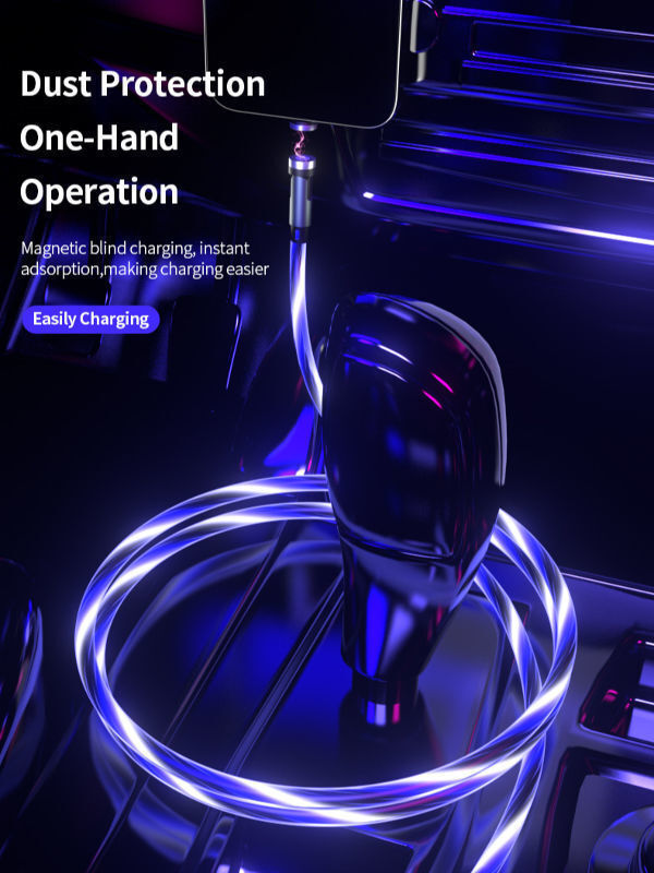 Buy Wholesale China Supplier Detachable Data Cables 3a Light 3