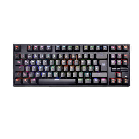 Compre 87 Teclas Tkl Teclado Mecánico Con Azul/rojo/marrón/negro Swithces  Mecánicos y Teclado Tkl 87 Teclas de China por 20 USD