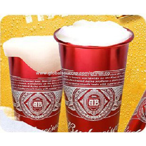 Buy Wholesale China Recyclable Custom Aluminum Solo Stainless Steel Pint  Cups Beer Metal Tumbler Mug With Custom Logopopular & Aluminum Cup at USD  0.4