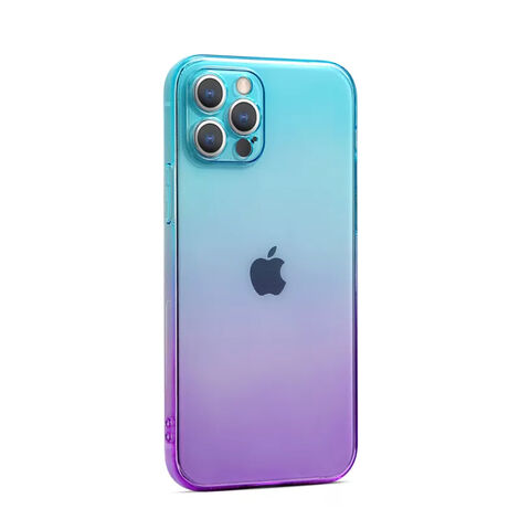 Capa iPhone 12 Pro transparente logo multicolorido