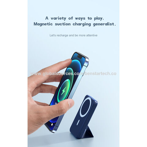 MagSafe - batterie externe magnétique sans fil 15W, 10000mAh, chargeur  rapide pour téléphone portable iPhone 12 xiaomi