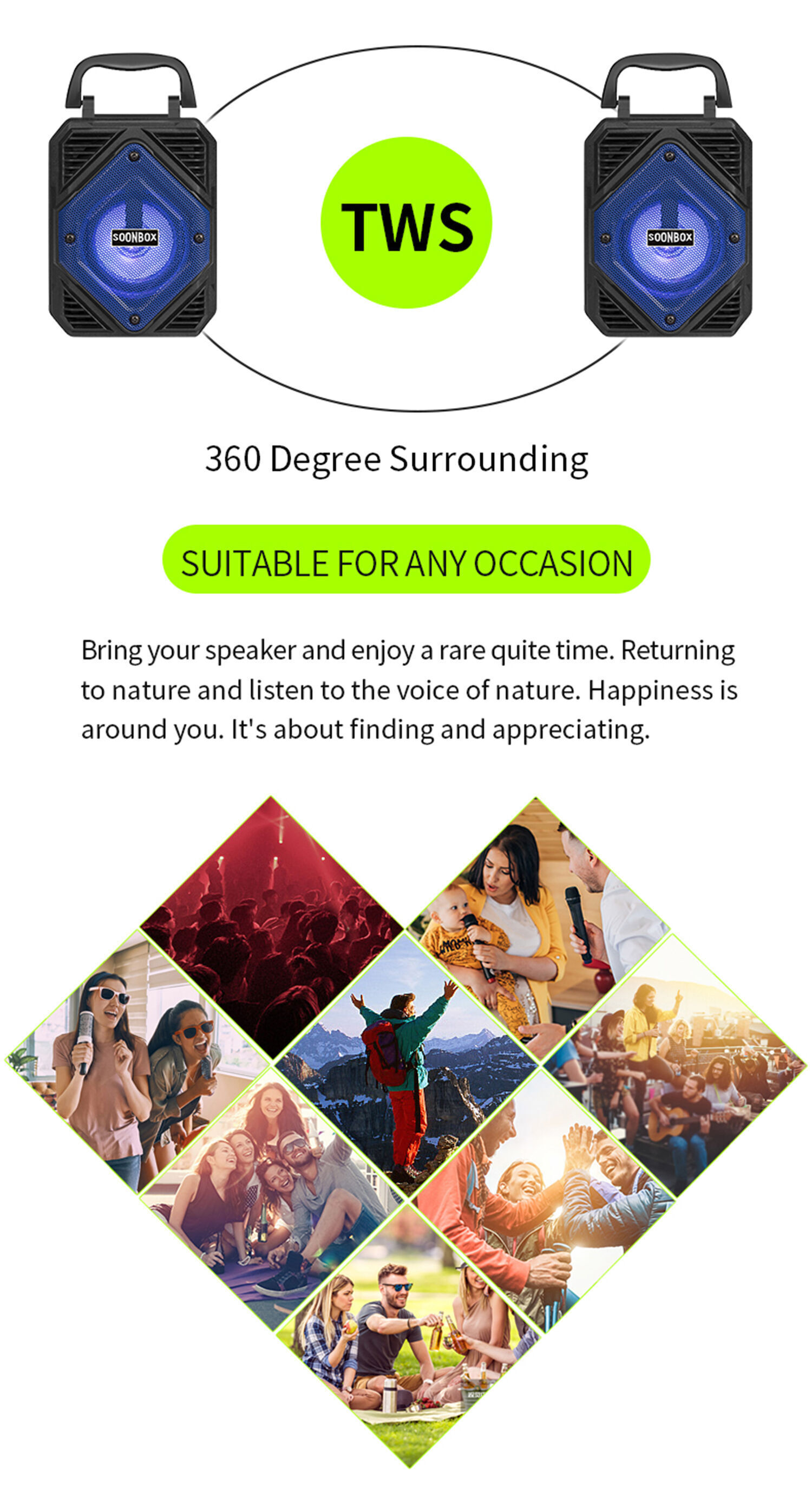 Buy Wholesale China Soonbox Mini Portable Bluetooth Audio Professional ...