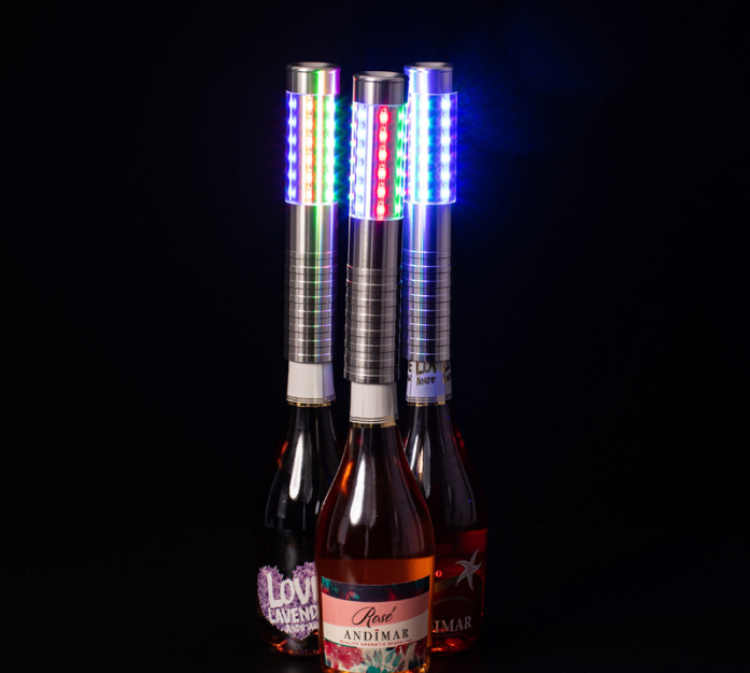 Buy Wholesale China Champagne Led Bottle Sparklers Bottle Service Light