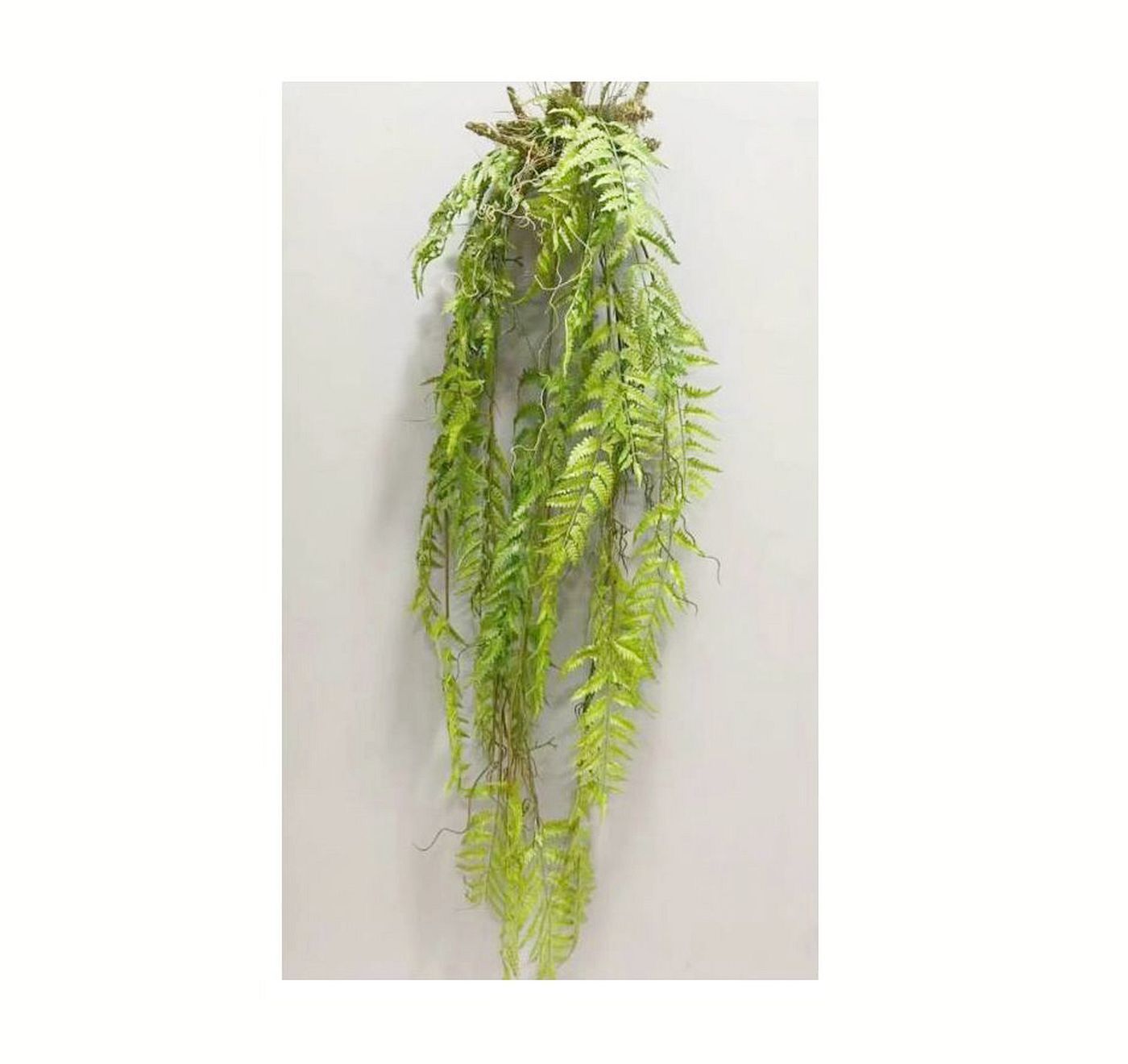 Buy Wholesale Hong Kong SAR Indoor Artificial Hanging Vine Fern Green