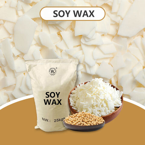 100% Organic Soy Wax in Flakes Granule for Natural Candle and