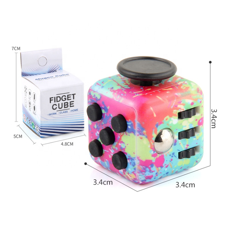 Fashion Design Fidget Toys Colorful Puzzle Game Finger Toys Smart Magic ...