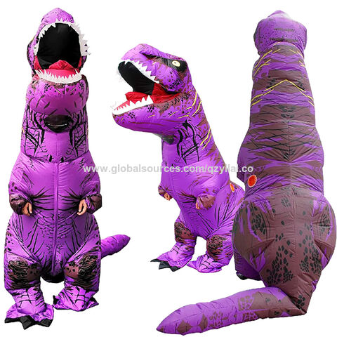 Inflable Traje Dinosaurio Disfraz T-rex Niño Hallowen5-7años