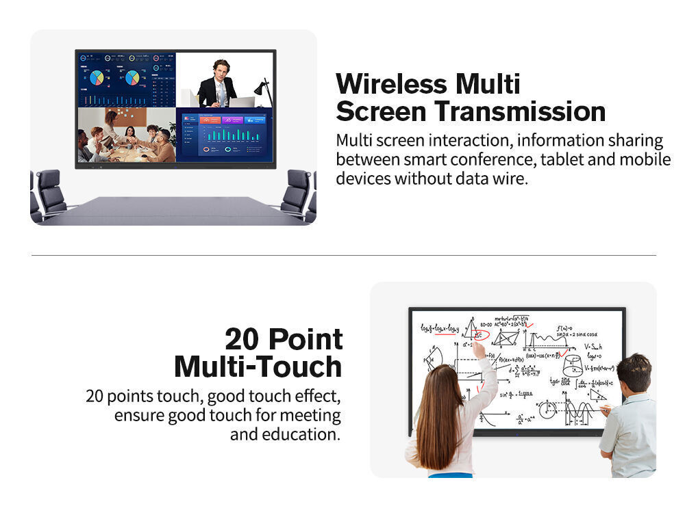 Buy Wholesale China Odm 75 Inch Multi Finger Touch Screen Smart Lcd ...