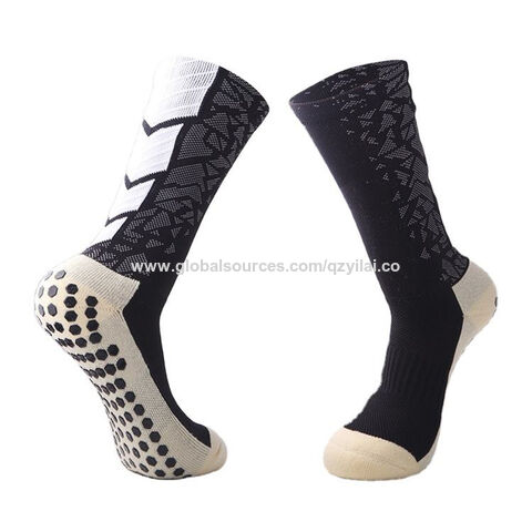 Black Grip Socks for sports, soccer, running