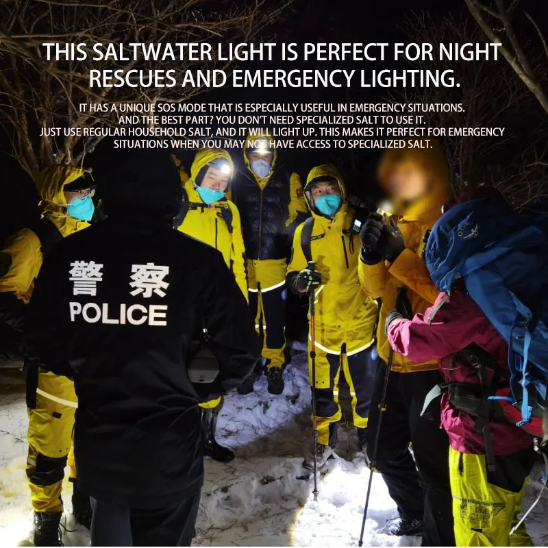 Buy Wholesale China Recycle Emergency Salt Water Led Light For ...