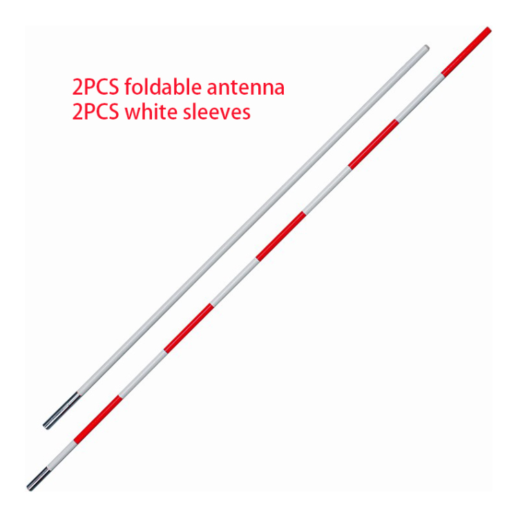 1.8m Solid Glass Fiber Foldable Volleyball Net Antenna Beach Volleyball Post Antenna With