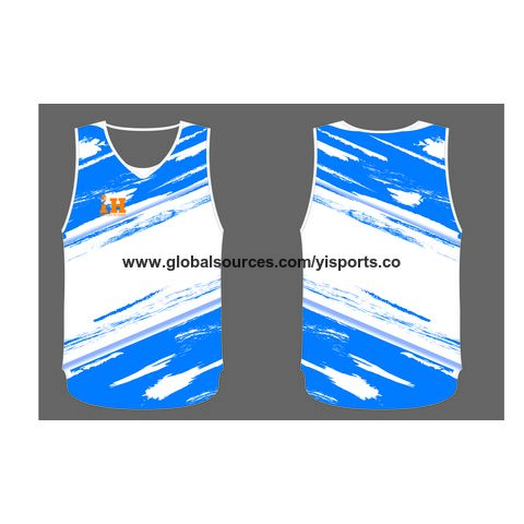 Men's Basketball Jersey Competition Uniforms Suits Breathable Sleeveless  blue camouflage Sports Clothes Sets