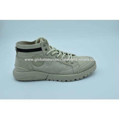 Botas de senderismo para hombre, estilo moderno y atractivo, con suela de goma, parte superior de ante y PU, diseños de moda