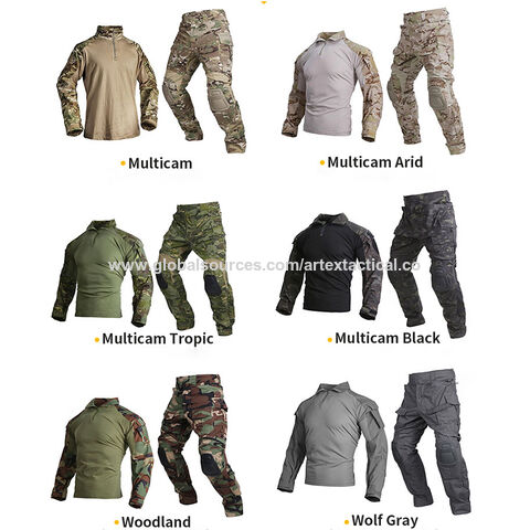 Military Uniform Tactical Camouflage Clothes Suit Men Army Clothing Women  Airsoft Military Combat Shirt Cargo Pants : : Clothing, Shoes &  Accessories