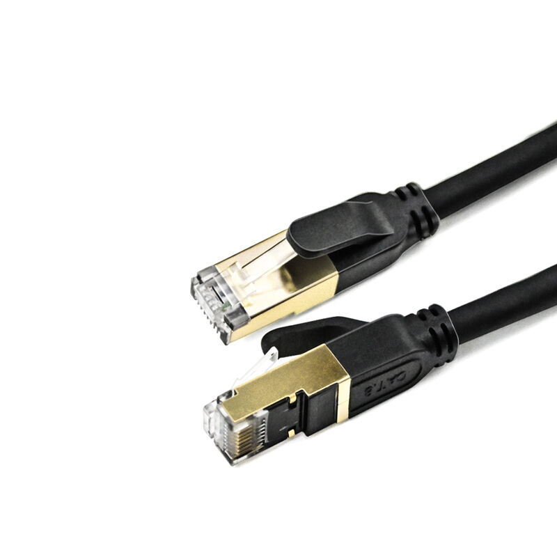 Compre 1.5m 26AWG Cat8 Cable Ethernet de Alta Velocidad Cat8 Cable de Red  LAN 40 Gbps Con Conector RJ45 Chapado en Oro en China