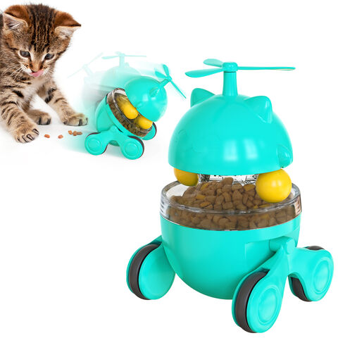 Buy Wholesale China Factory Direct Supplyoriginal Cat Running Treat Toy Cat  Food Dispenser Cat Food Leaking Feeder Toy & Cat Running Treat Toy at USD  3.8