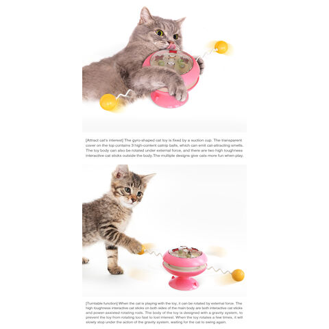 Dog Leaky Food Feeder Toys Interactive Rotatable Wheel Toy for Kitty Cat  Dog Pet Products Accessories Dog Feeders Cat Feeder