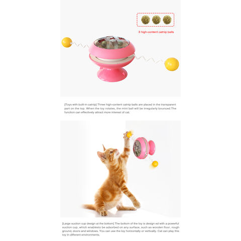 Buy Wholesale China Factory Direct Supplyoriginal Cat Running Treat Toy Cat  Food Dispenser Cat Food Leaking Feeder Toy & Cat Running Treat Toy at USD  3.8