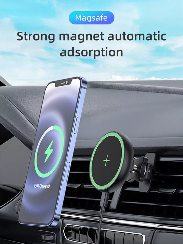 Buy Wholesale China Wireless Charging Car Mounts Wireless Car Charger 15w Universal Fast ...
