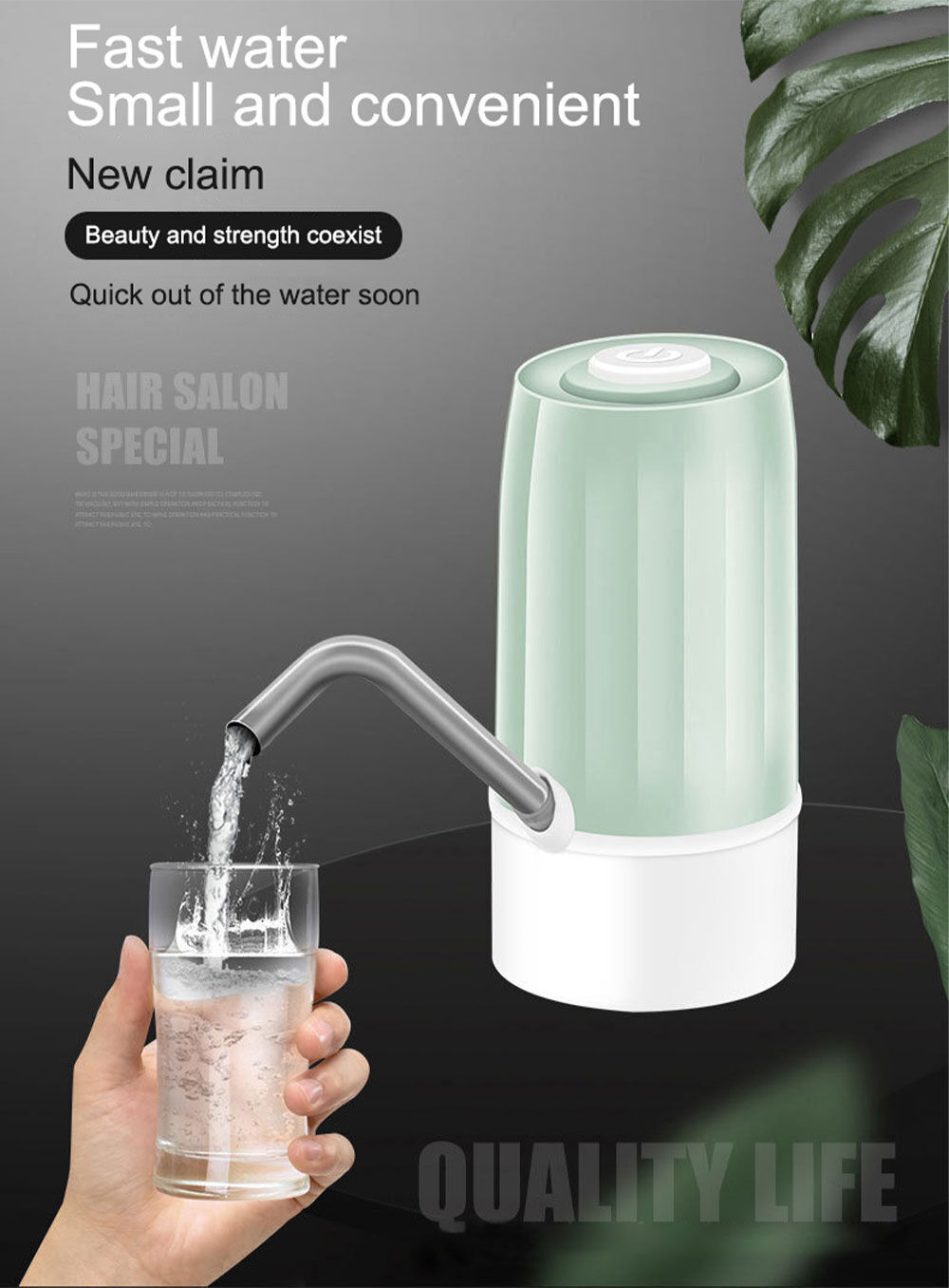 Buy Wholesale China Automatic Rechargeable Electric Portable Water  Dispenser Pump & Automatic Water Dispenser Pump at USD 2