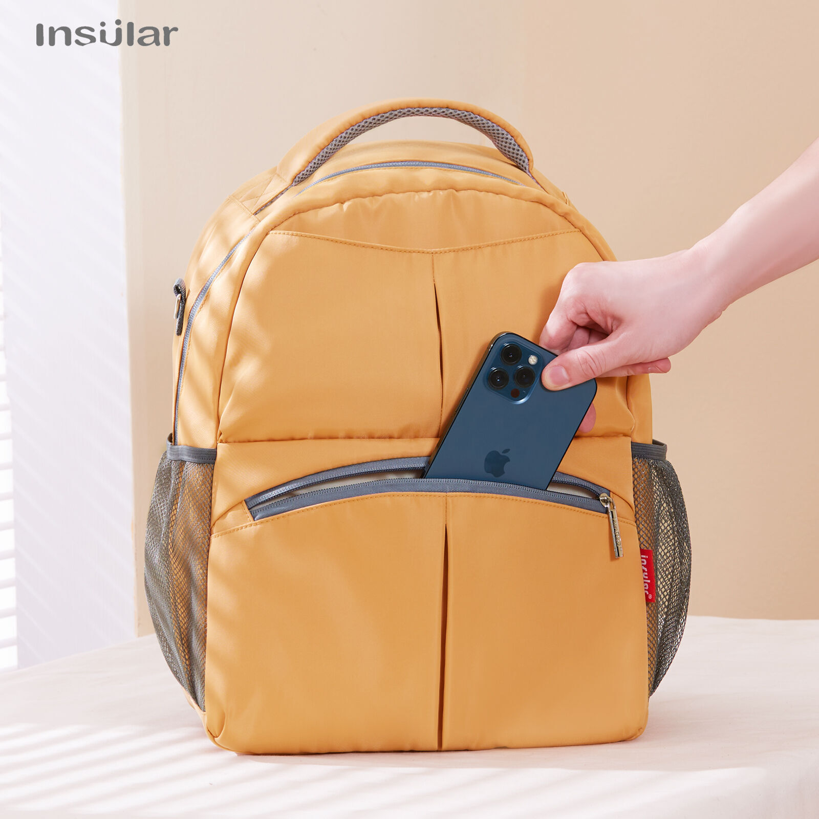 Buy Wholesale China Waterproof Nylon Multifunctional Mommy Bag Large