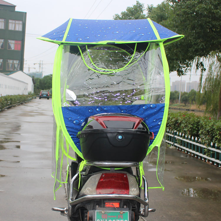 Pattern Print Bicycle Automatic Foldable Umbrella