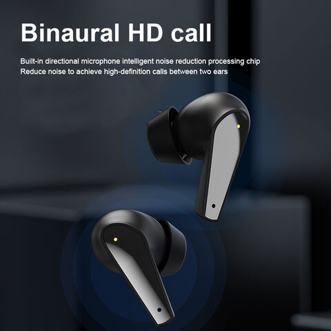  Auriculares inalámbricos Bluetooth con estuche de carga  inalámbrica IPX4 impermeable estéreo intrauditivos para deporte, color  negro : Electrónica