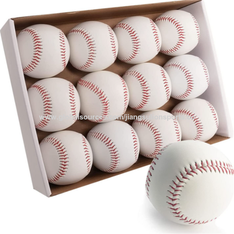 Pelota de béisbol de alta calidad para actividades al aire libre, ideal para entrenamiento diario.