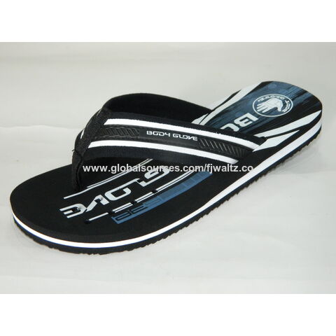 Professionelle Herren Badeschuhe, Flip Flops mit individuellem Logo, hochwertige EVA Herren Badelatschen