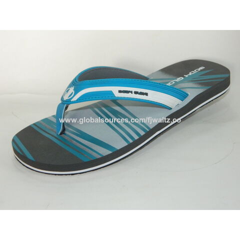 Professionelle Herren Badeschuhe, Flip Flops mit individuellem Logo, hochwertige EVA Herren Badelatschen