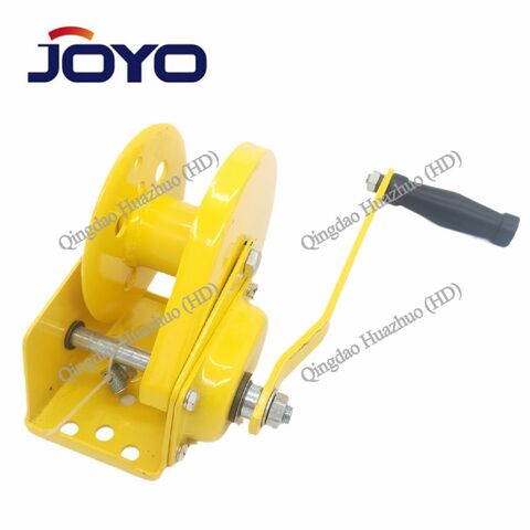 Handseilwinde mit Bremse, 1200lbs 1800lbs 2600lbs, ISO9001:2015 zertifiziert - Robuste Handwinde für Industrieanwendungen