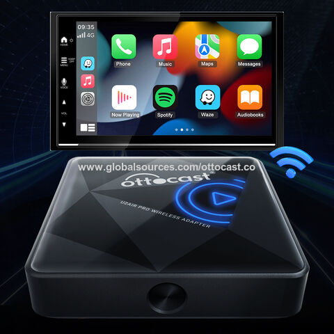 Adaptateur car play sans fil OTTOCAST Android auto et Apple carplay -  Équipement auto