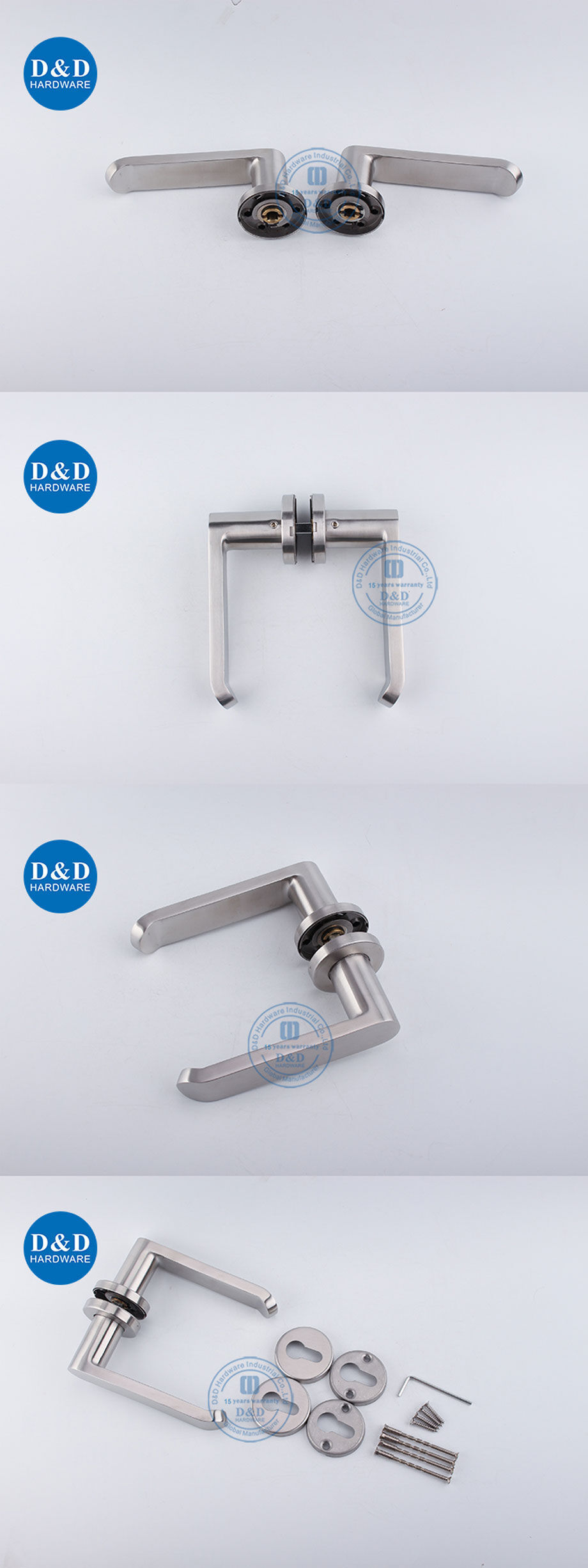 Image showcasing Jiayu Modern Brass Door Pull Handle Ambidextrous Durable Touch Control ...