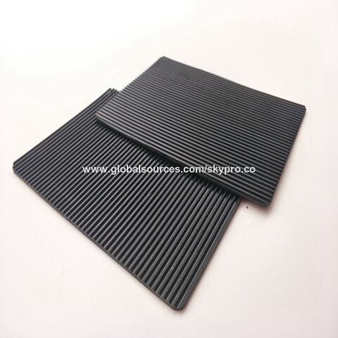 Buy Wholesale China Super Thin 2mm Soft Black Rough Top Anti-slip Small  Diamond Rubber Neolite Matting, Sbr & Rubber Mat at USD 0.5