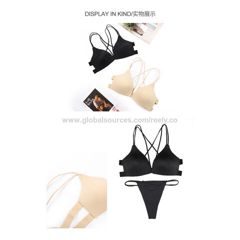 front buckle bralette