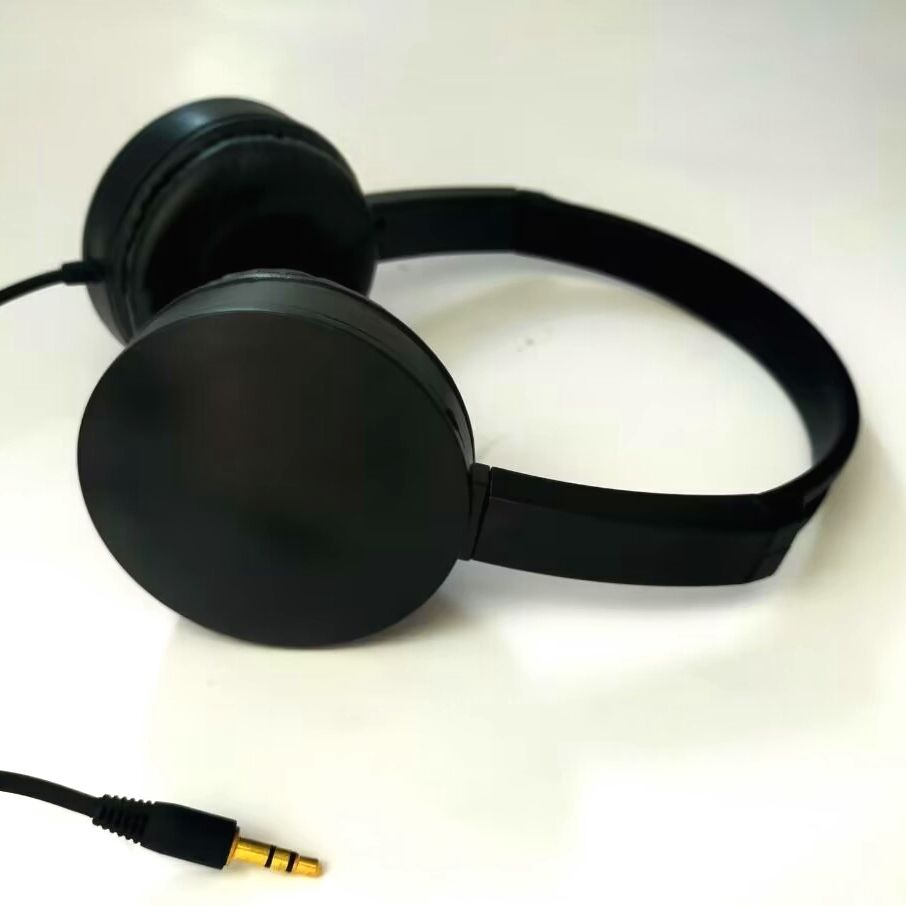Buy Wholesale China Light Weight Aviation Headphone Airline Headphone With Pu Leather Earpads