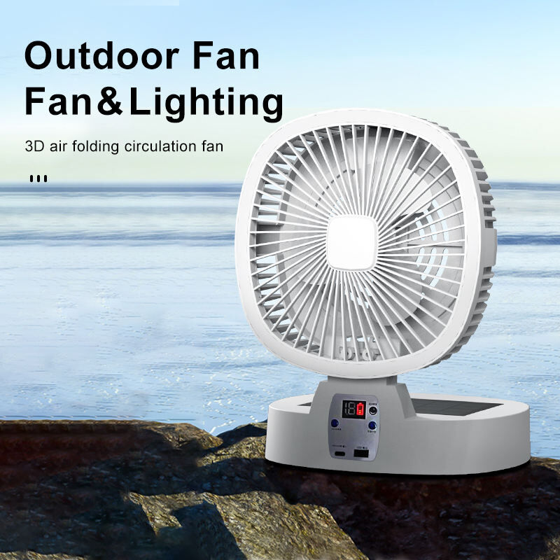 Buy Wholesale China Rechargeable Mini Powered Solar Fan For Outdoor ...