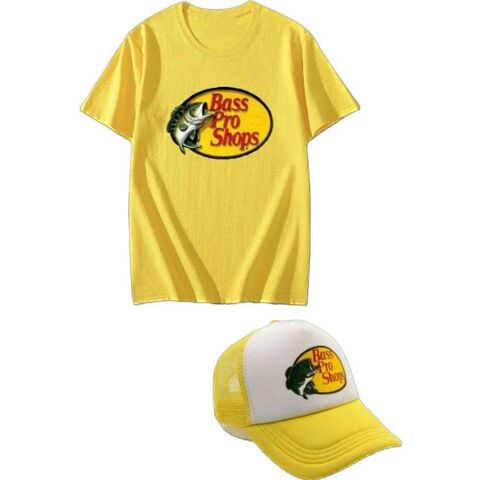 Buy China Wholesale J&h 2023 Hot Sale Customize Bass Pro Shops Hat And  Shirts Matching Set Men And Women 100% Cotton Bass Pro Shops Shirts & Bass  Pro Shops Hat $8.35